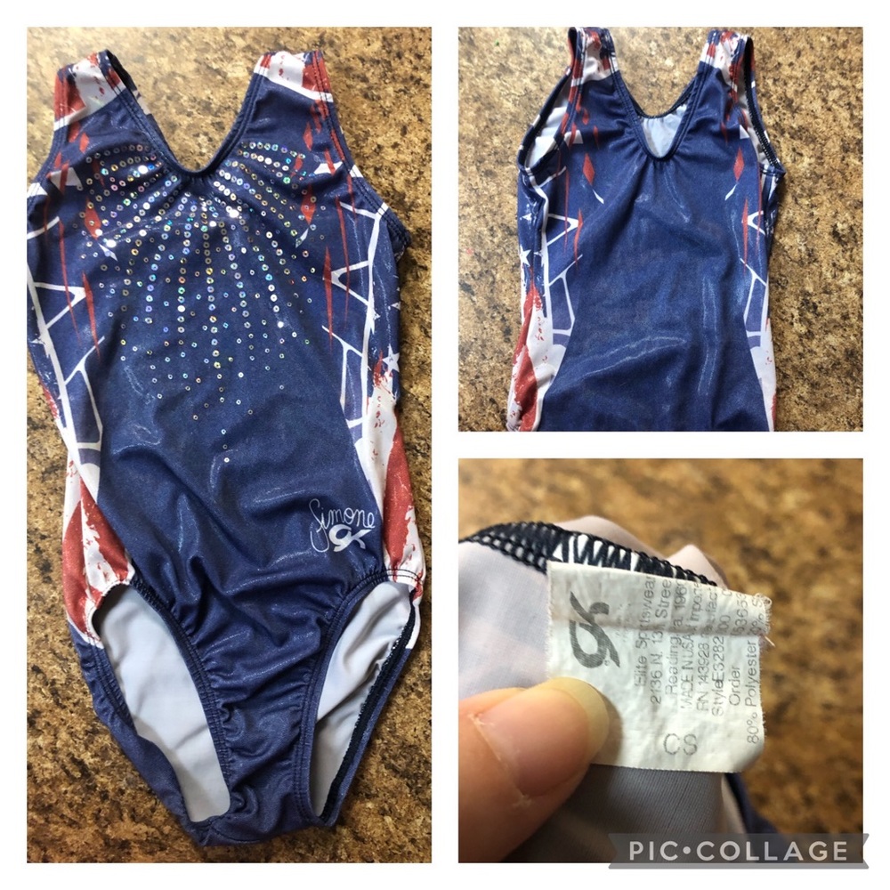 GK gymnastics leotard CS